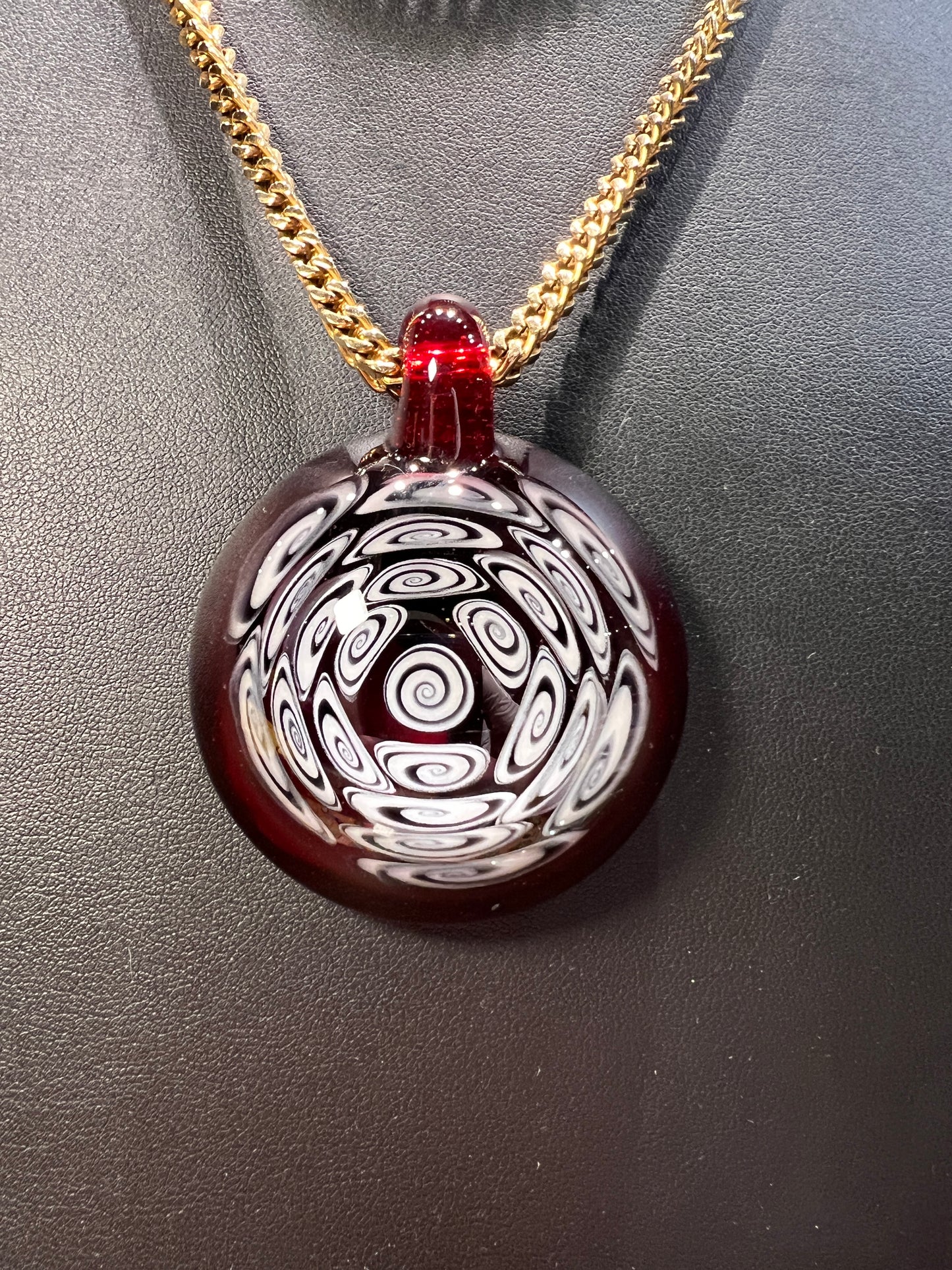 Kaja Glass Pomegranate Pendant