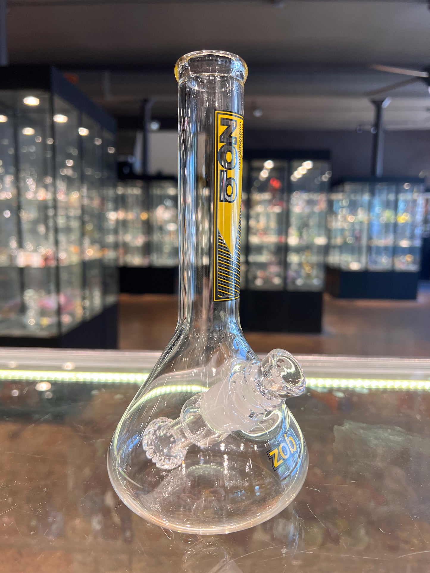 ZOB 8" Mini Beaker with Fixed Circ Perc