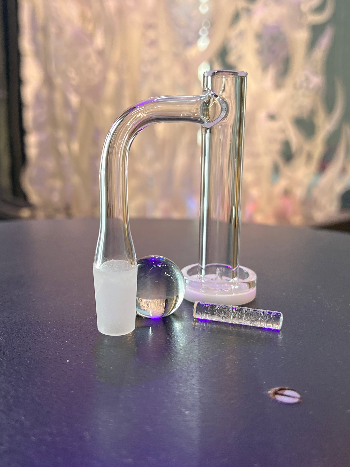 High Quality Generic Tower Style Quartz Banger With Set.